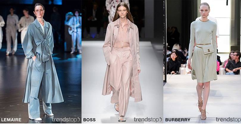 Spring Summer 2019 Key Colour Directions on the Catwalks