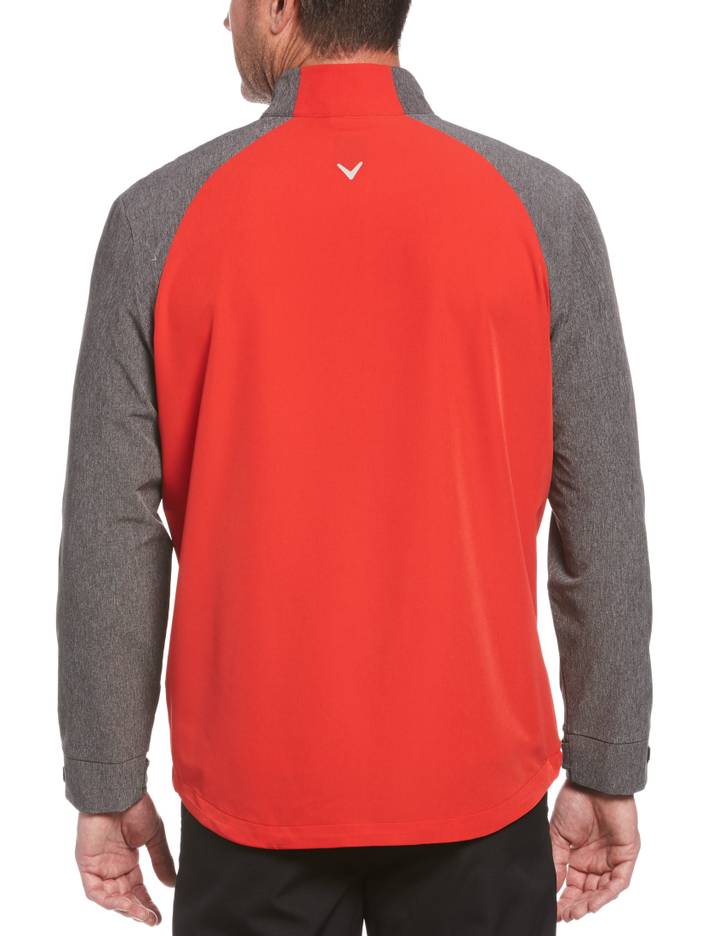 Men's Swing Tech™ Blocked 1/4 Zip Pullover Windbreaker | Callaway