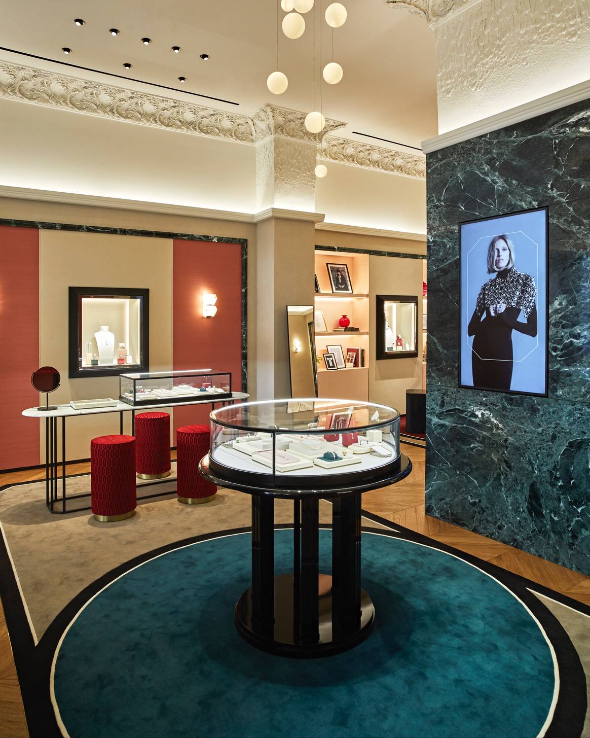 Boutique Boucheron sur la Madison Avenue, New York