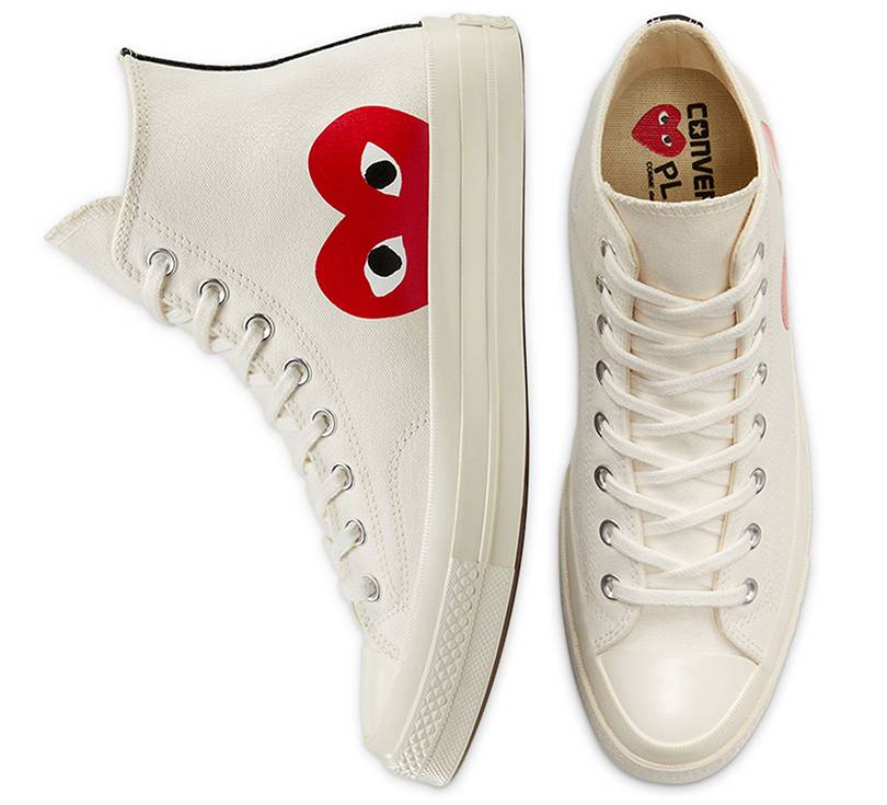 Converse и Comme des Garçons Play представили совместную коллекцию