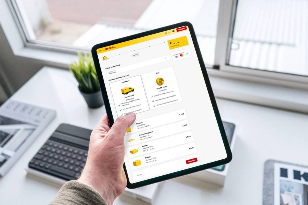Spedire un pacco con DHL