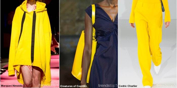 Schlüsselfarbtrends der Herbst/Winter 2016-17 Catwalks