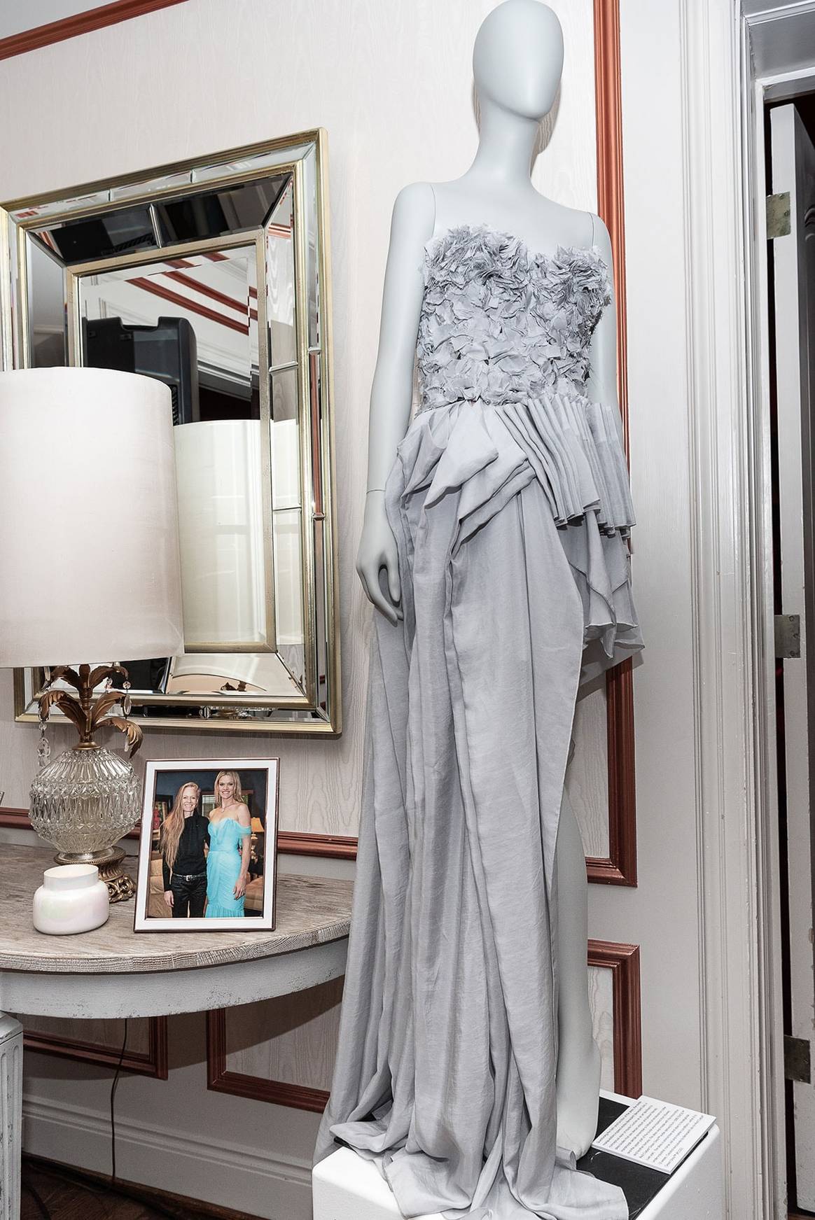 Vegan Fashion Week presents biodegradable gown at pre-Oscars party