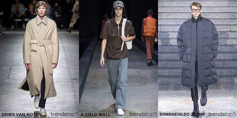 Siluetas de moda masculina clave para la temporada Otoño/Invierno 2019-20