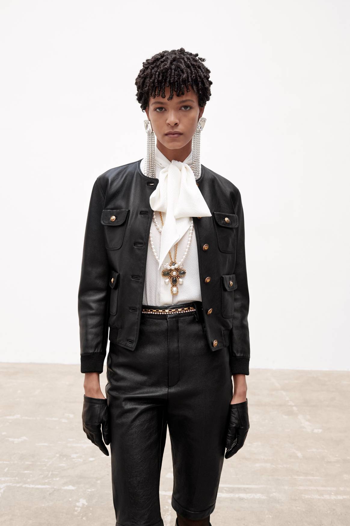 Saint Laurent FW21, a través de
Catwalkpictures.com
