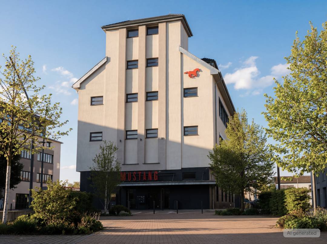 Mustang headquarters in Schwäbisch Hall.