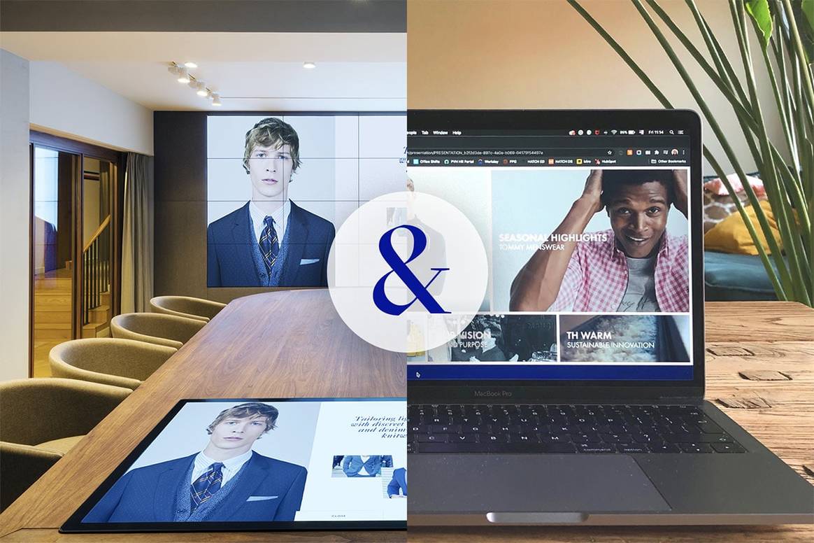 A hybrid solution: Integration of virtual and physical showrooms