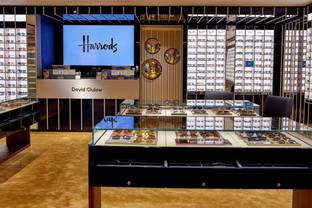 Harrods opens new men's grooming and sunglasses destination