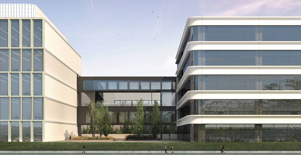 Photo Credits: Proyecto del nuevo edificio de Zara en la sede central de Inditex en Arteixo, La Coruña (España). Inditex.