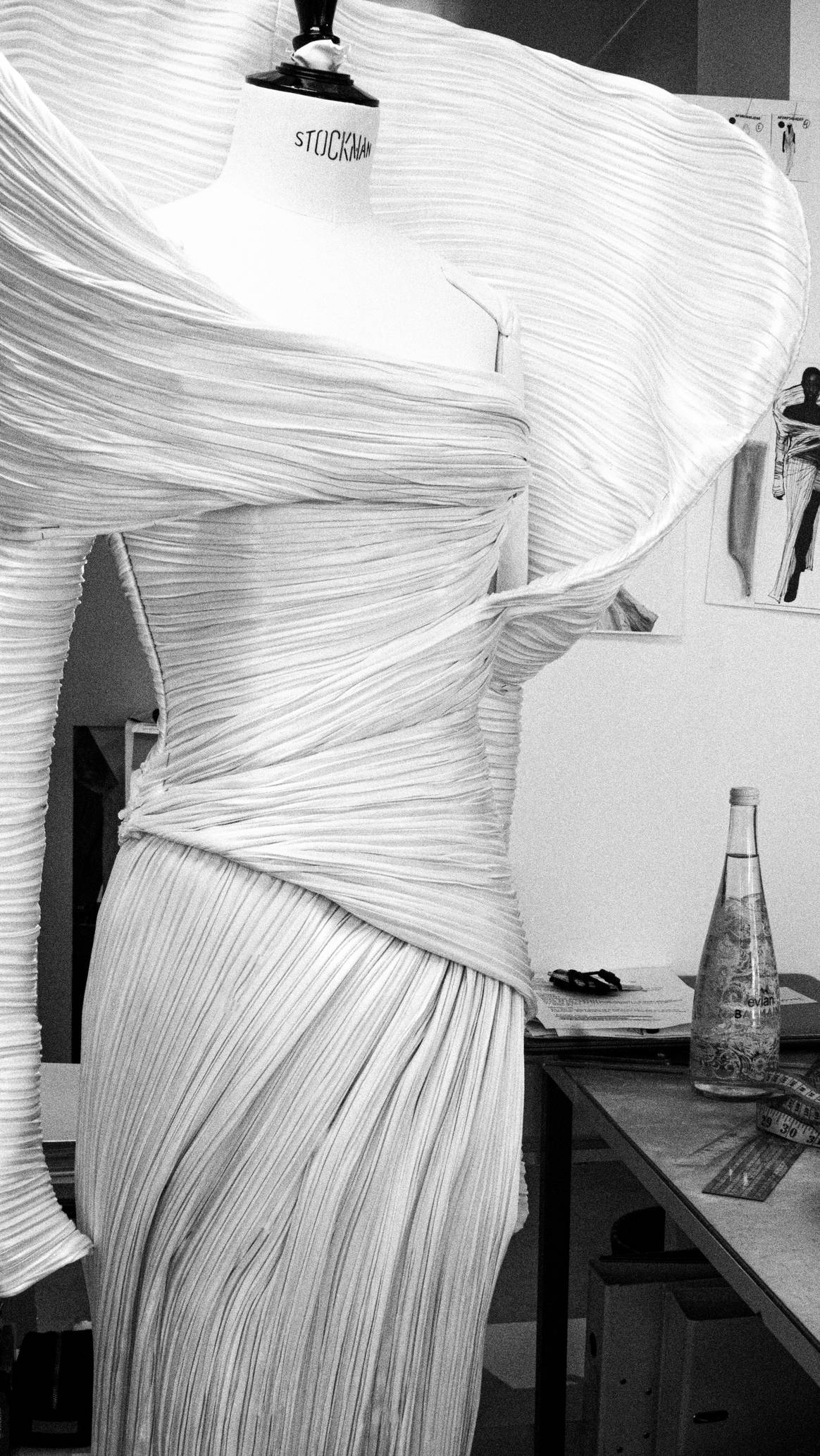Image: Evian x Balmain