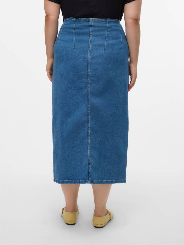 Vmcmonic High Waist Midi-rok | VERO MODA