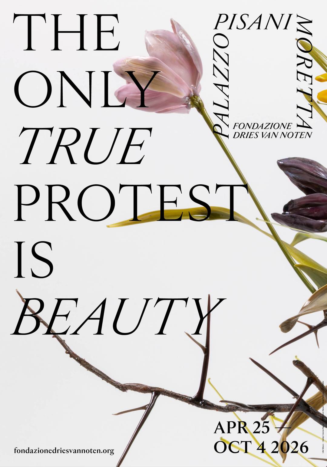 La locandina della presentazione