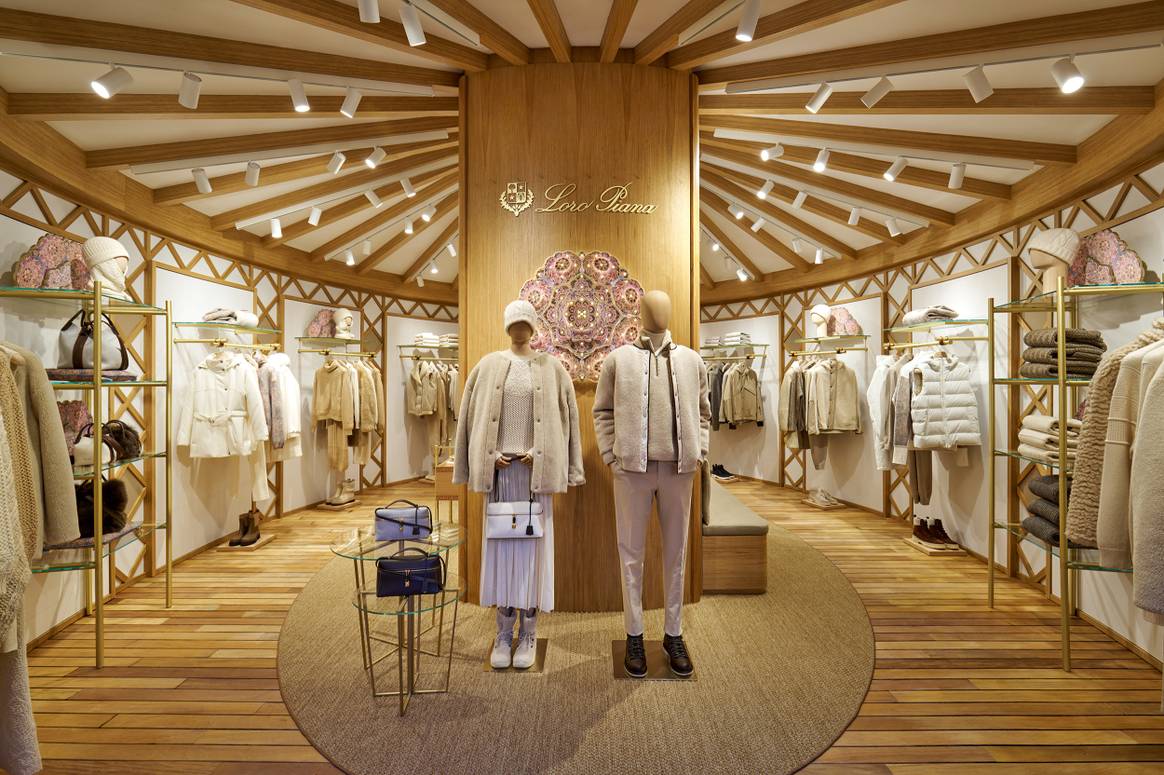 Loro Piana präsentiert einen Pop-up im Schweizer Zermatt.