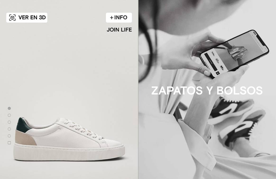 Inditex potencia la experiencia móvil de Massimo Dutti con un nuevo servicio de realidad aumentada