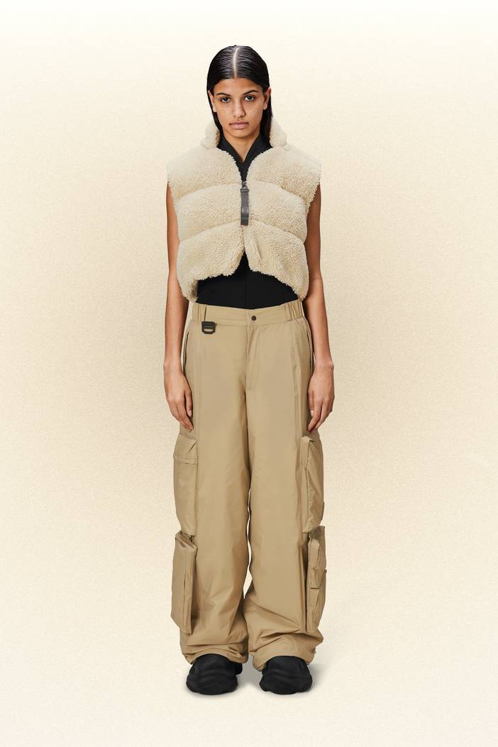 Vardo Pants Wide - Black | Rains