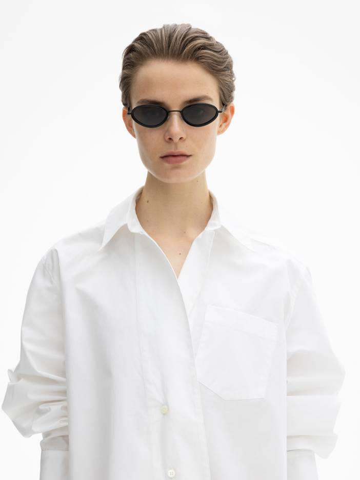 Asymmetric shirt | House of Dagmar