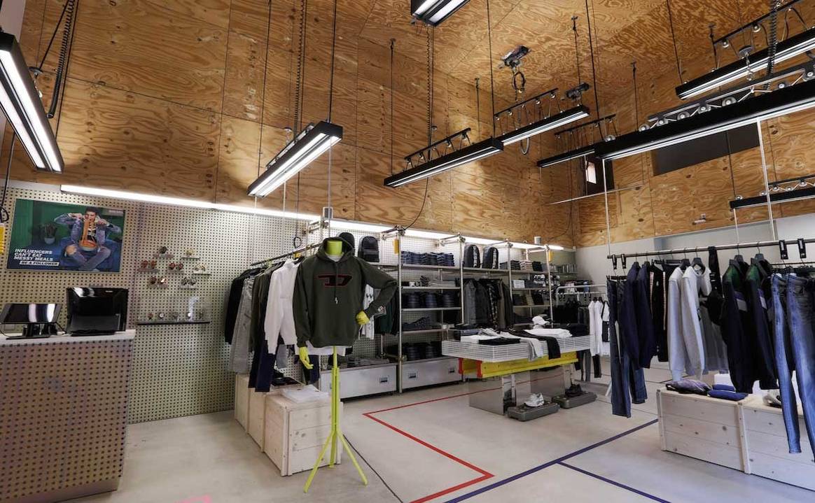 Diesel reaktiviert Berliner Pop-up-Store