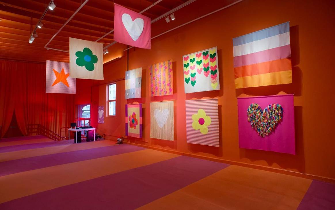 Muestra de Agatha Ruiz de la Prada en Buenos Aires.