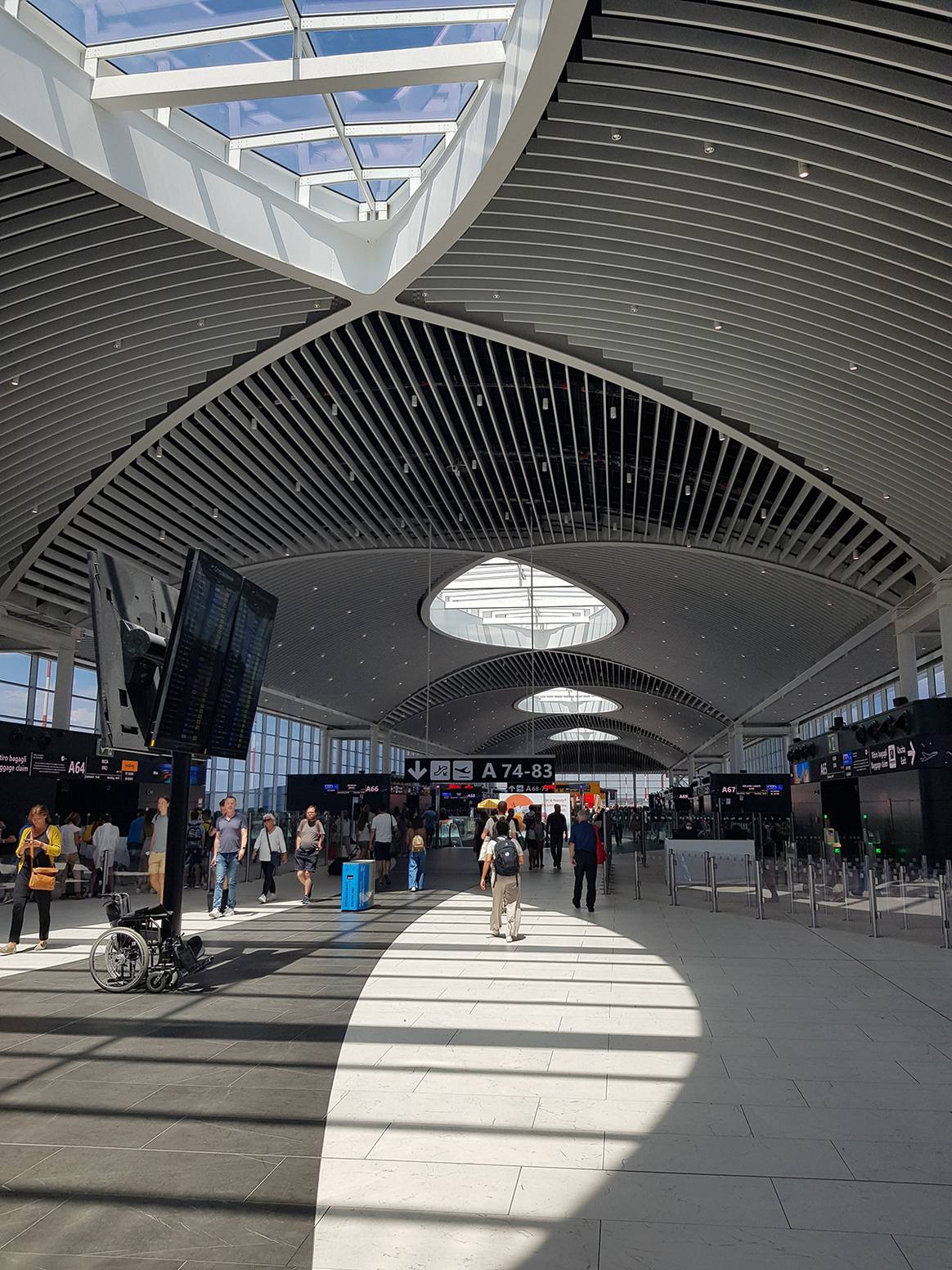 Photo Credits: Aeropuerto de Roma-Fiumicino, por Jaime Martínez.