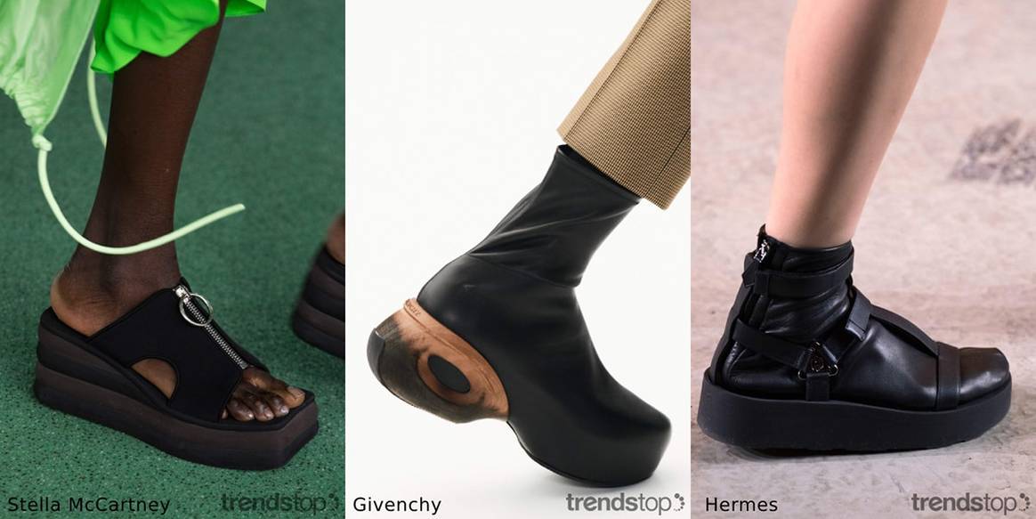 Damesschoenen-trends op de SS22-catwalks