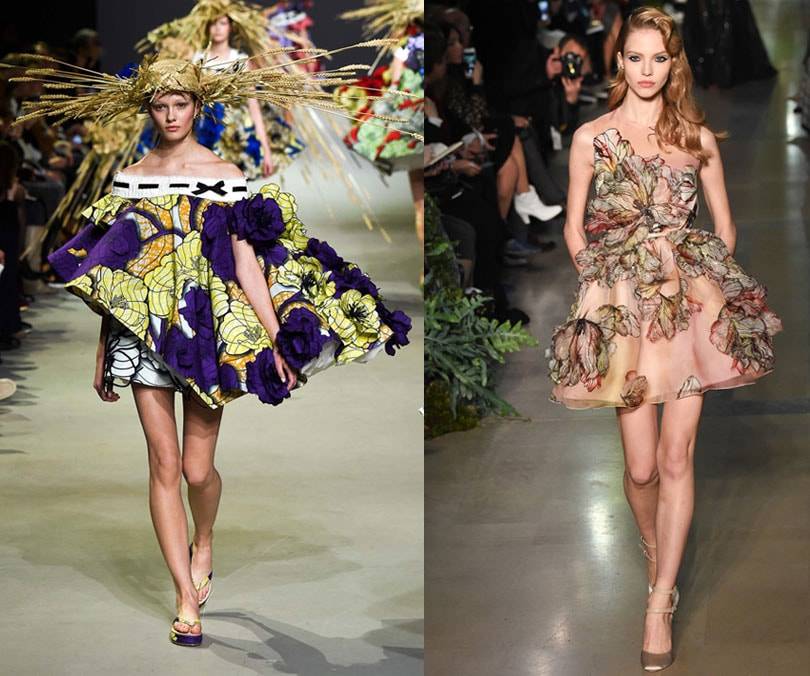 Alta costura en París trajo flores, viajes y novias para 2015