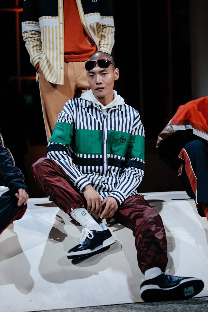 Dao-Yi Chow presents debut collection for Sergio Tacchini