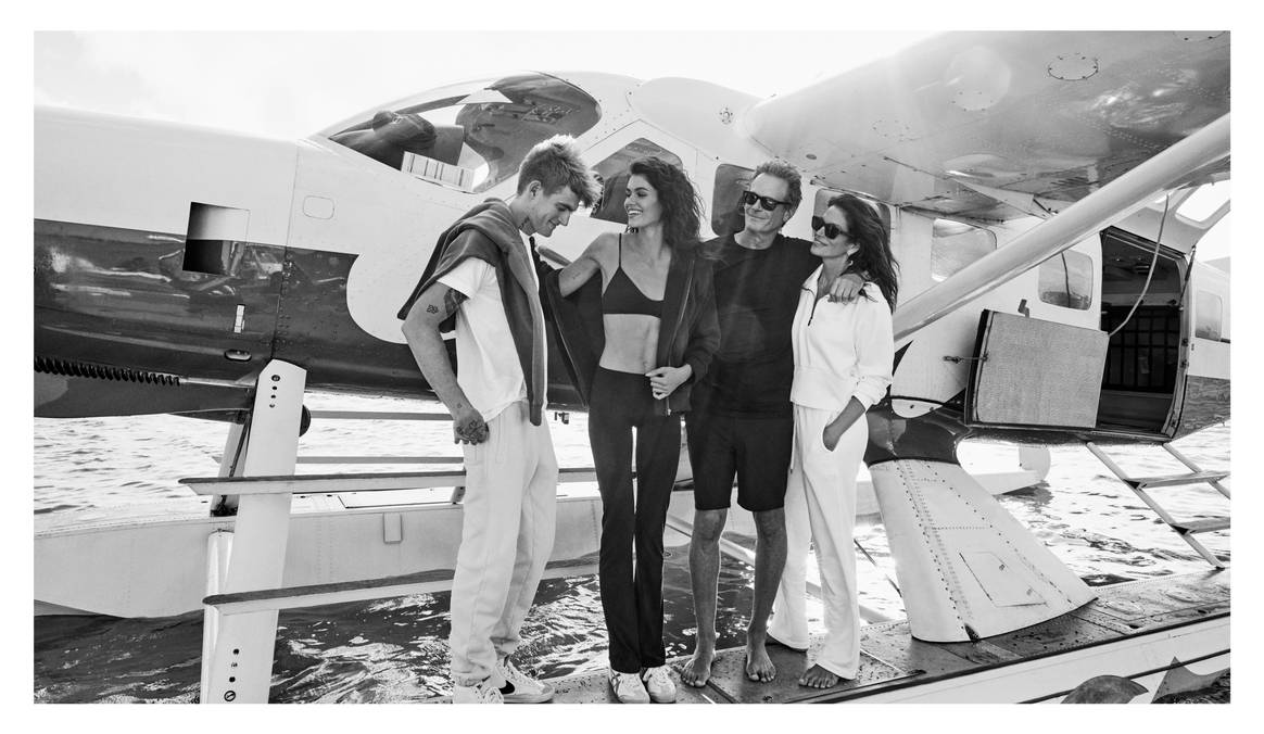 Vuori spring/summer 2025 campaign starring the Gerber-Crawford family