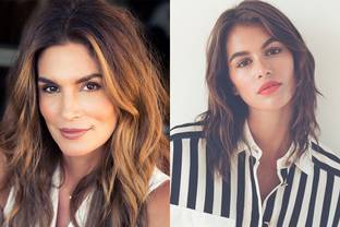 Cindy Crawford et Kaia Gerber vont inaugurer les vitrines de Noël du Printemps Haussmann