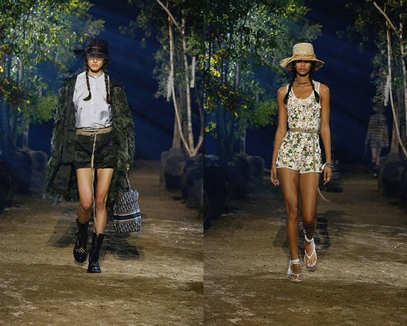 PFW SS20: Dior secret forest wows Paris
