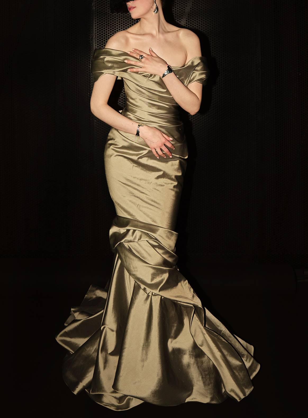 Desfile de presentación de la colección “Aldamar” de Ze García en el Museo Cristóbal Balenciaga de Guetaria (Guipúzcoa), el 8 de mayo de 2025.