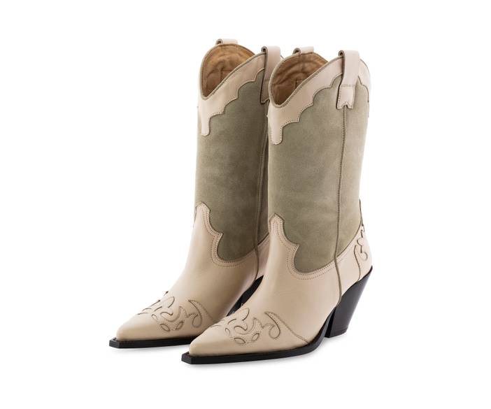 TORAL MULTICOLORED METALLIC BOOTS | Toral Shoes