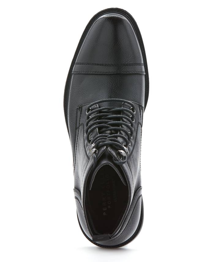 Men's Beacon Boots in Black, Size 10, Regular | Perry Ellis