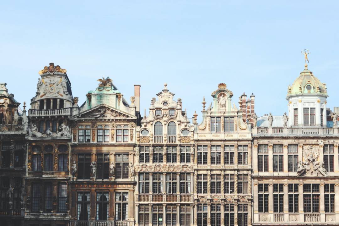 Gebouwen in Antwerpen. Beeld ter illustratie.