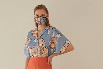 Unisex y solidarias: así son las mascarillas de JC Pajares