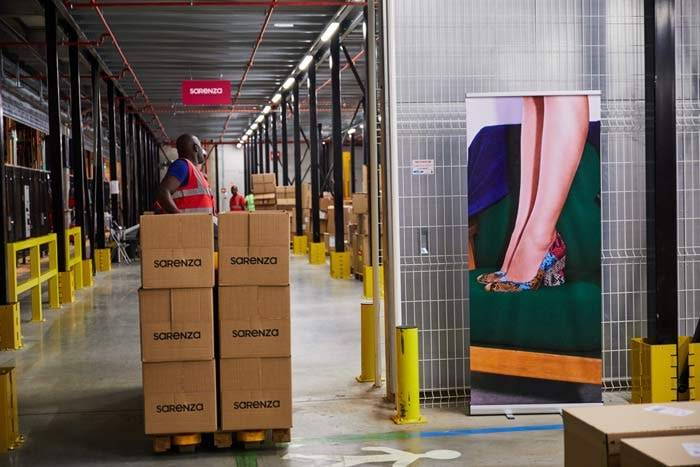 Sarenza opent nieuw distributiecentrum