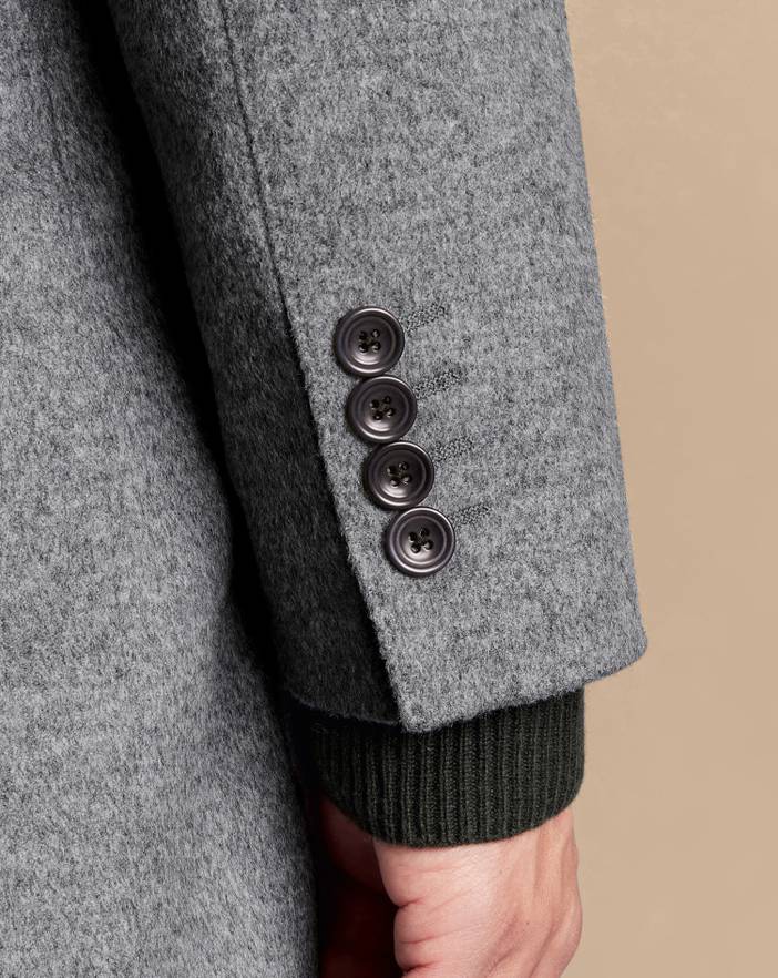 Men's Charles Tyrwhitt Overna coat | Charles Tyrwhitt