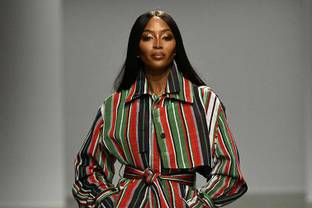 La top model Naomi Campbell appelle la mode à "imposer l'inclusion"