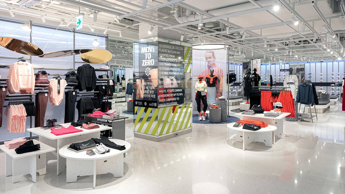 Photo Credits: Nueva tienda Nike Rise de Seúl. Nike.