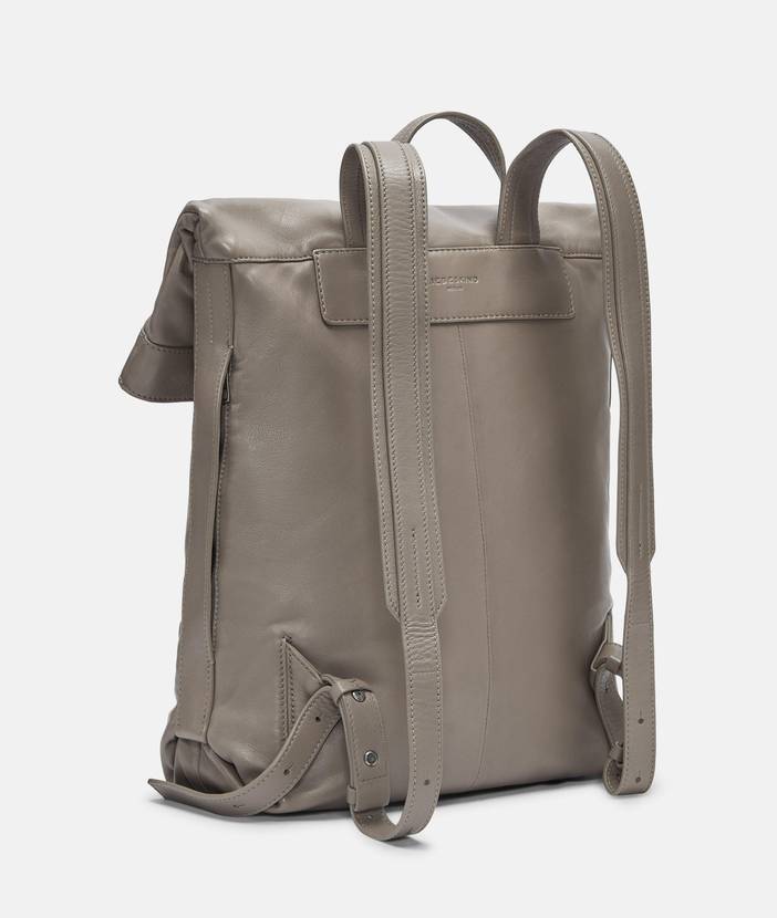 Großer Rucksack aus Schafsleder - blau | liebeskind berlin