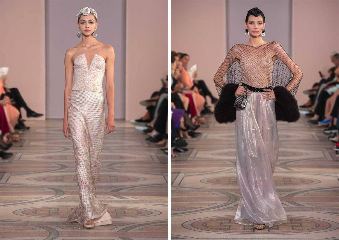 Armani reinterpreta el estilo “folk” durante la Semana de la Alta Costura de París