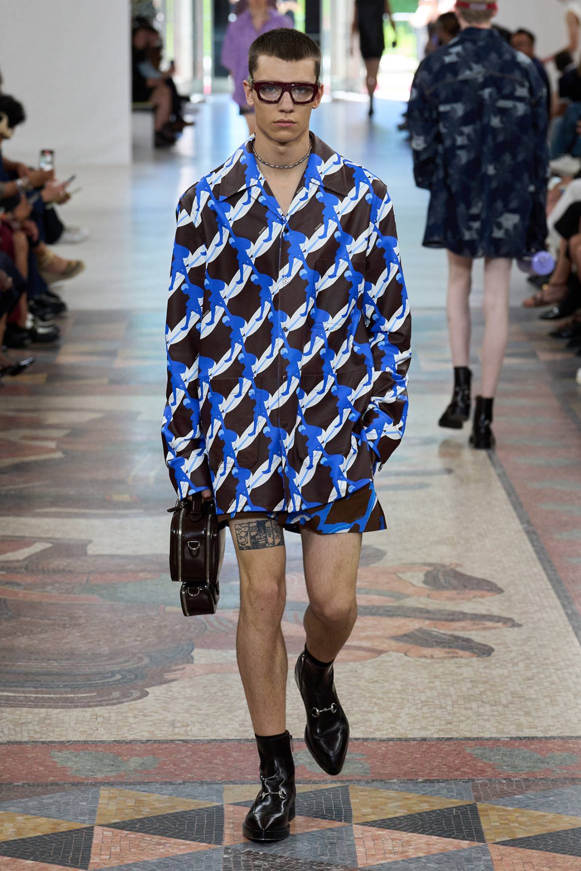 Gucci, colección moda-hombre para la temporada Primavera/Verano 2025.