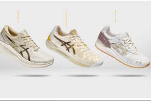 Asics saves 25,000 t-shirts from landfills to create recycled sneakers 