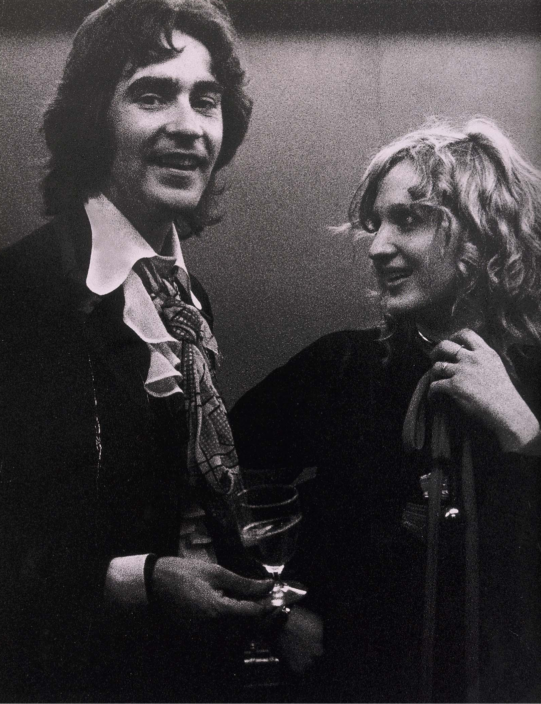 Ossie & Celia following a fashion show