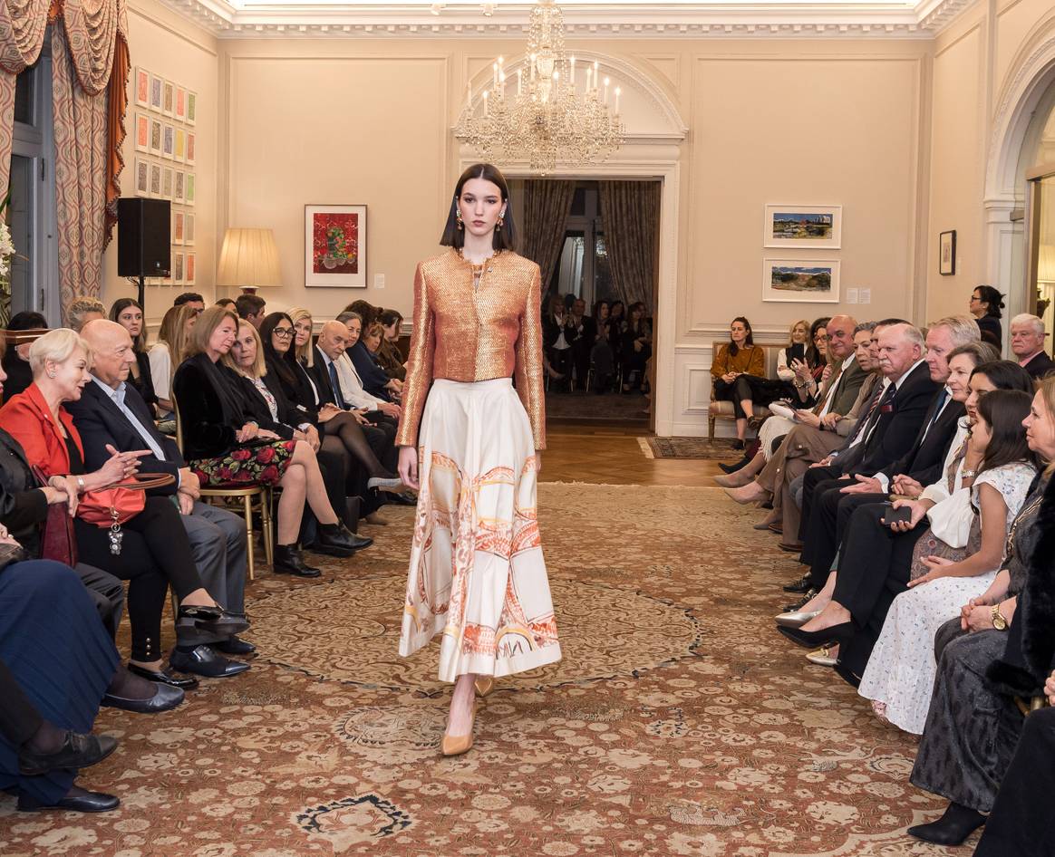 Francisco Ayala se presentó en la Embajada británica de Buenos Aires.