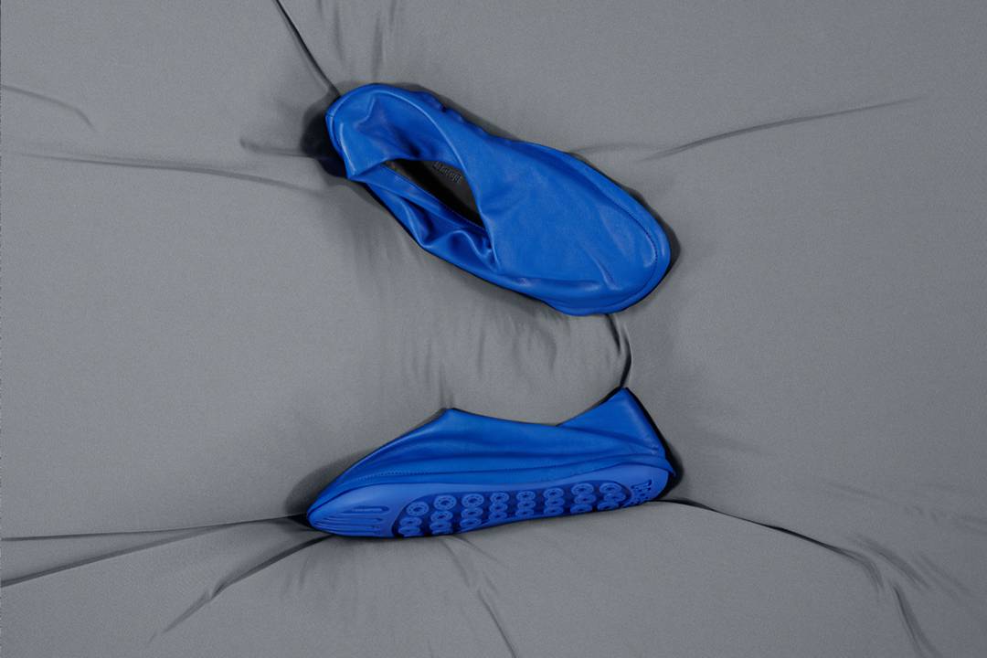Camper x Issey Miyake capsule collection.