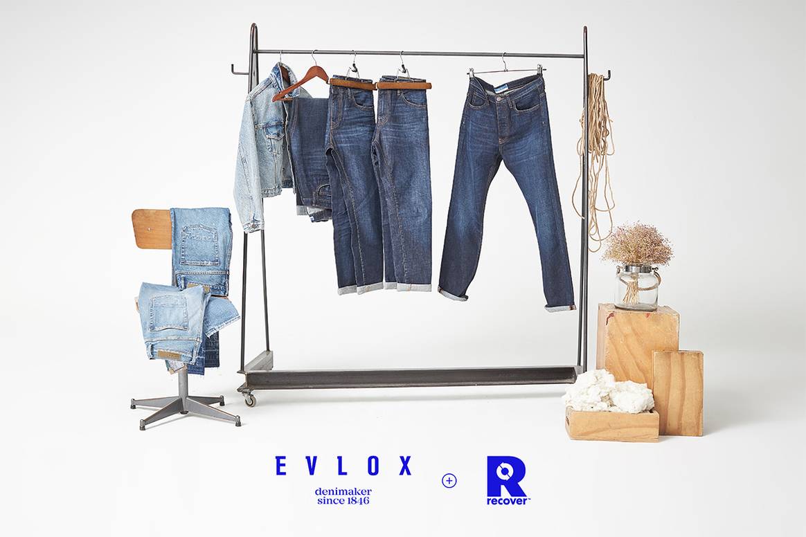 Photo Credits: Fibras de tejido denim fabricadas por Evlox con el algodón reciclado de Recover. Fotografía de cortesía.