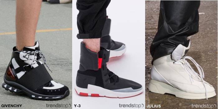 Voorjaar/Zomer 2017 Mannenschoenen op de Catwalks