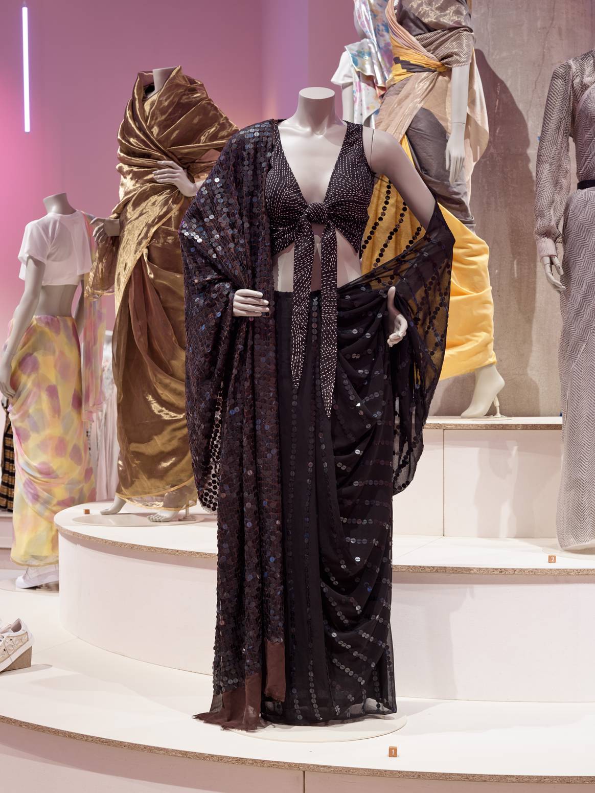 Image: Design Museum by Andy Stagg; The Offbeat Sari exhibition