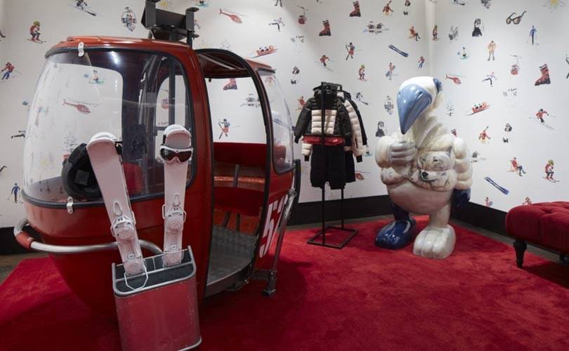 Binnenkijken: de eerste kinderboetiek van Moncler in Milaan