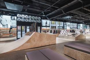 Now with a skate ramp: Vans redesigns flagship store in London